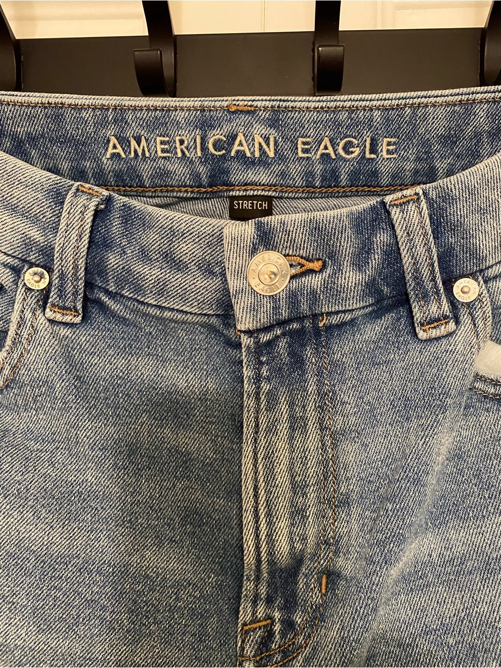 American Eagle Distressed Mom Jeans - Picture 2 of 5